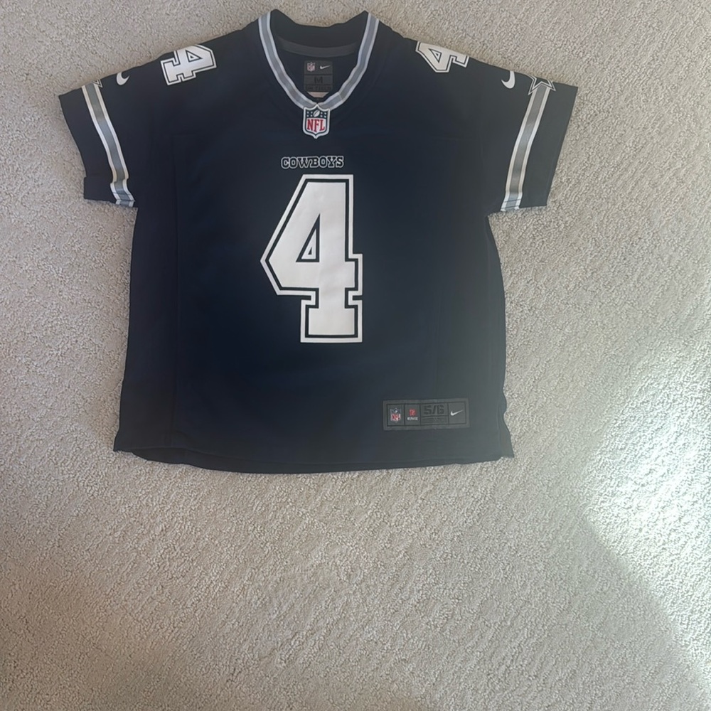 Boys Cowboys Dak Prescott jersey